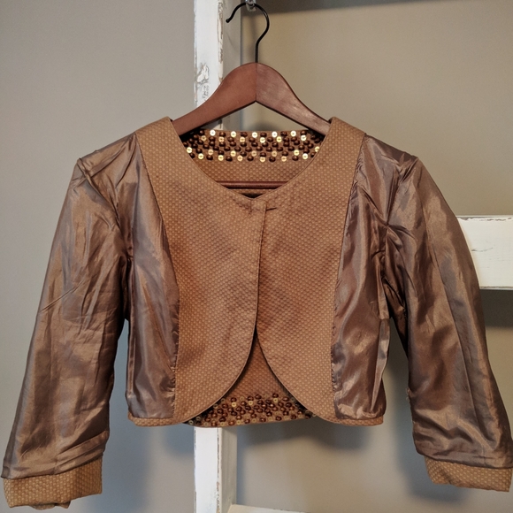 Kenzie Cropped Blazer, Size 4 - Picture 8 of 12